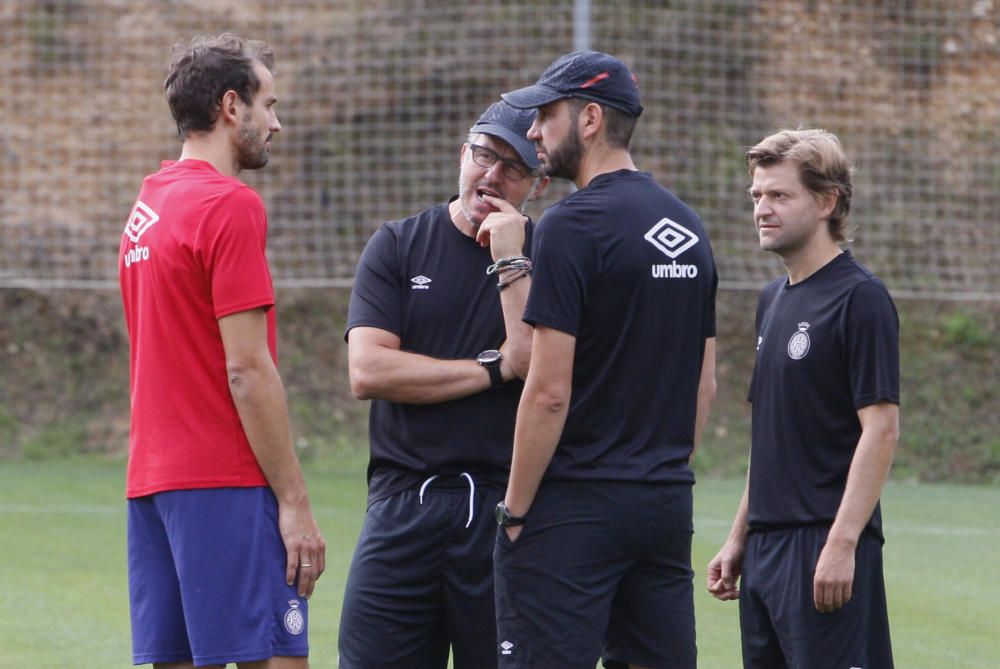 Entrenament del Girona FC