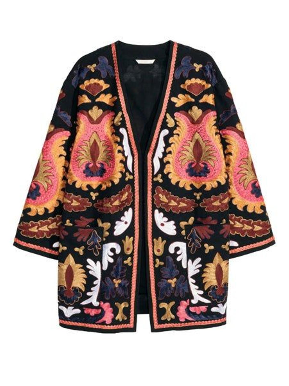 Kimono bordado de H&amp;M