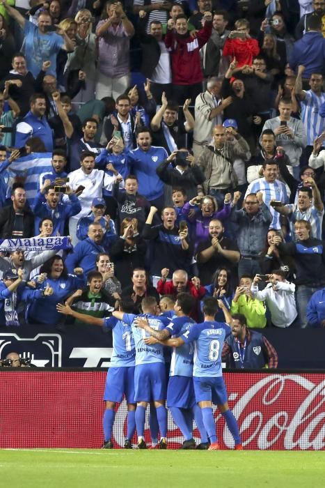 El Celta pierde en Málaga en un partido en los que Unzué fueron irreconocibles