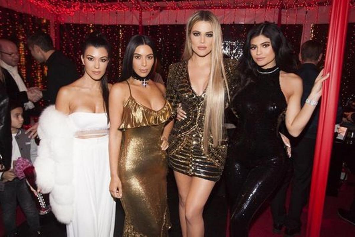 Vacaciones de Navidad: hermanas Kardashian