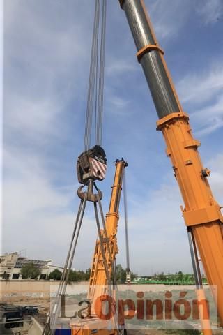 El nuevo puente en Lorca, a punto de terminar