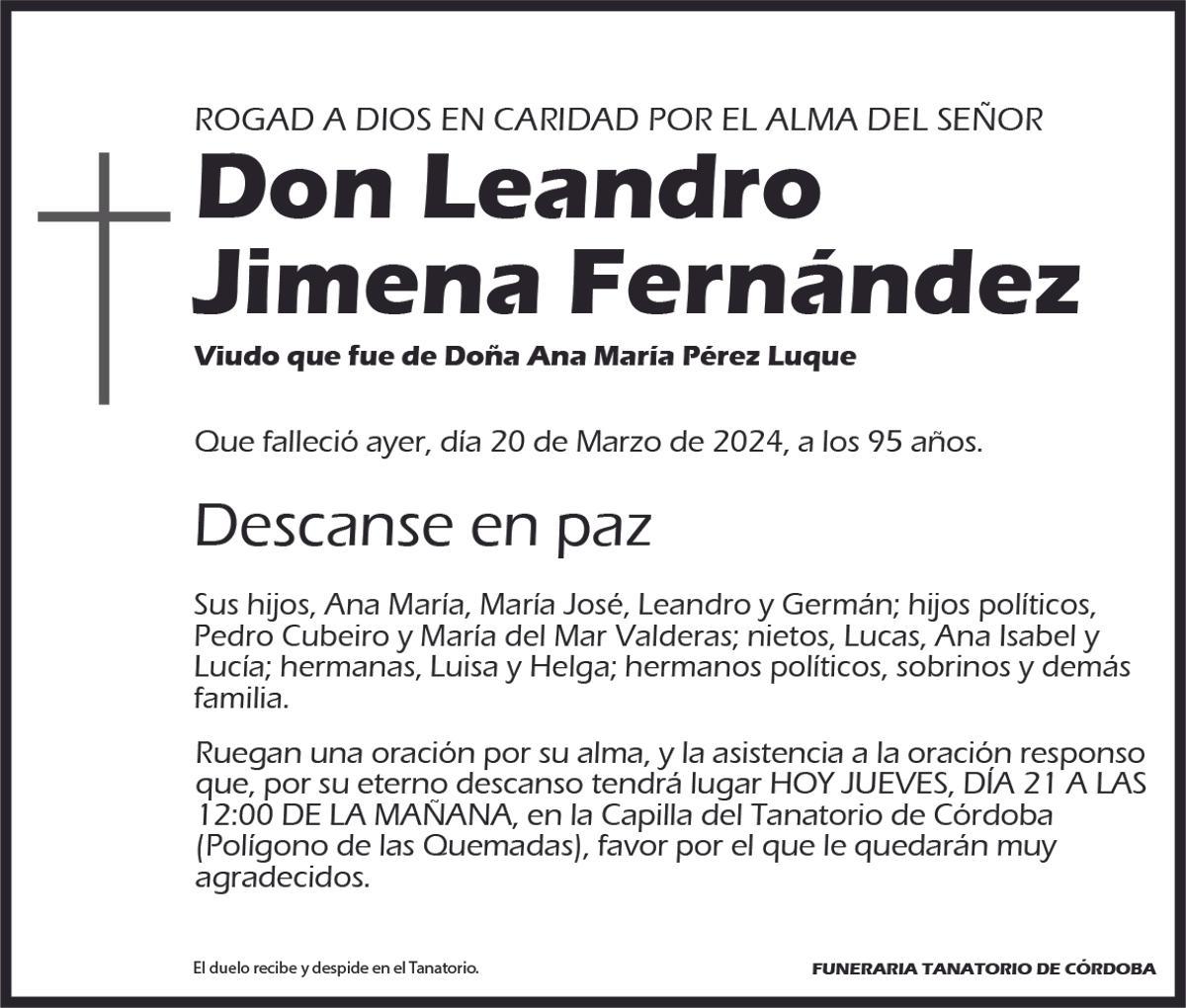 Leandro Jimena Fernández