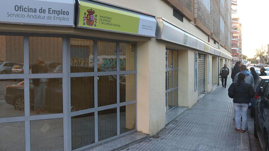 Una oficina de empleo en Málaga capital.