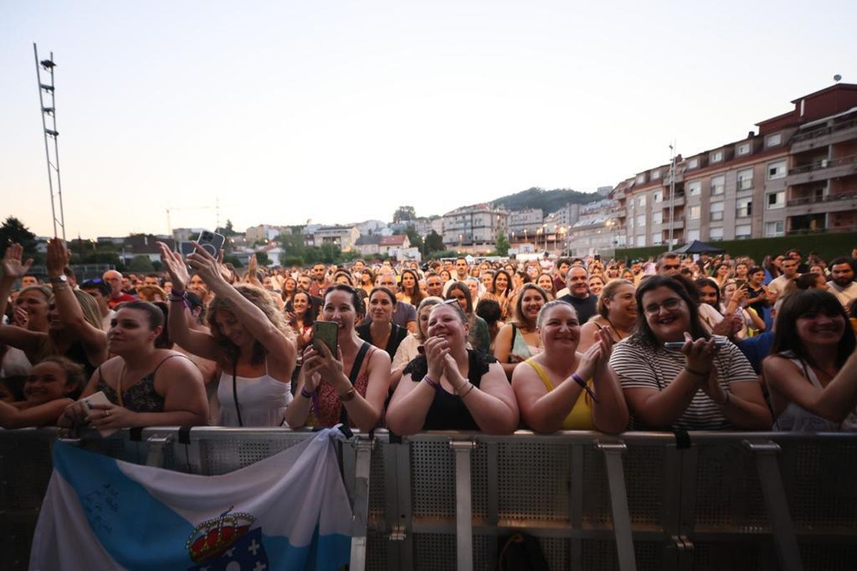 Asistentes al festival Sons de Ánkar, en Poio