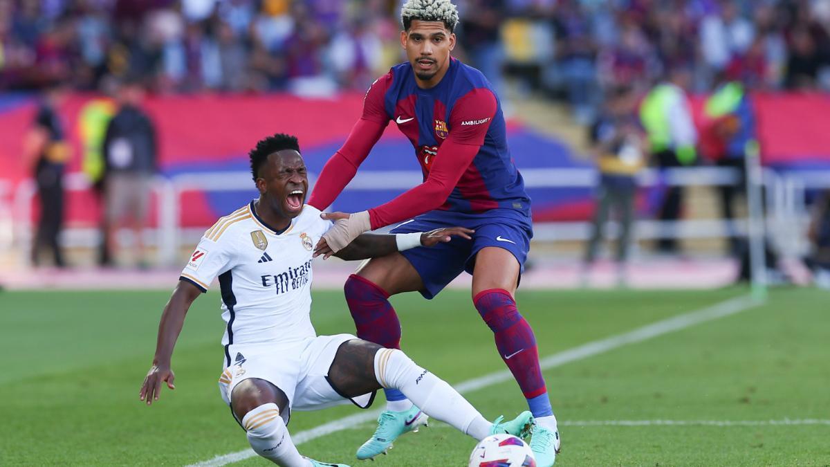 Vinicius Junior y Ronald Araujo pueden verse las caras en la Copa del Rey