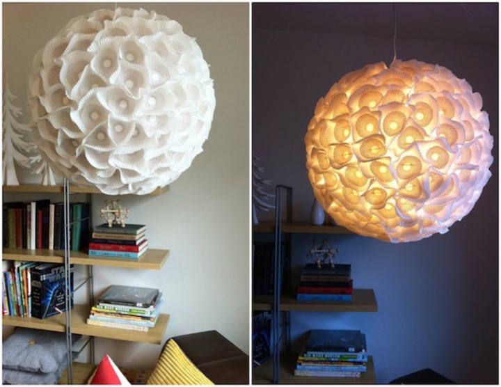 Las 10 lámparas más originales y baratas para hacer tú mismo