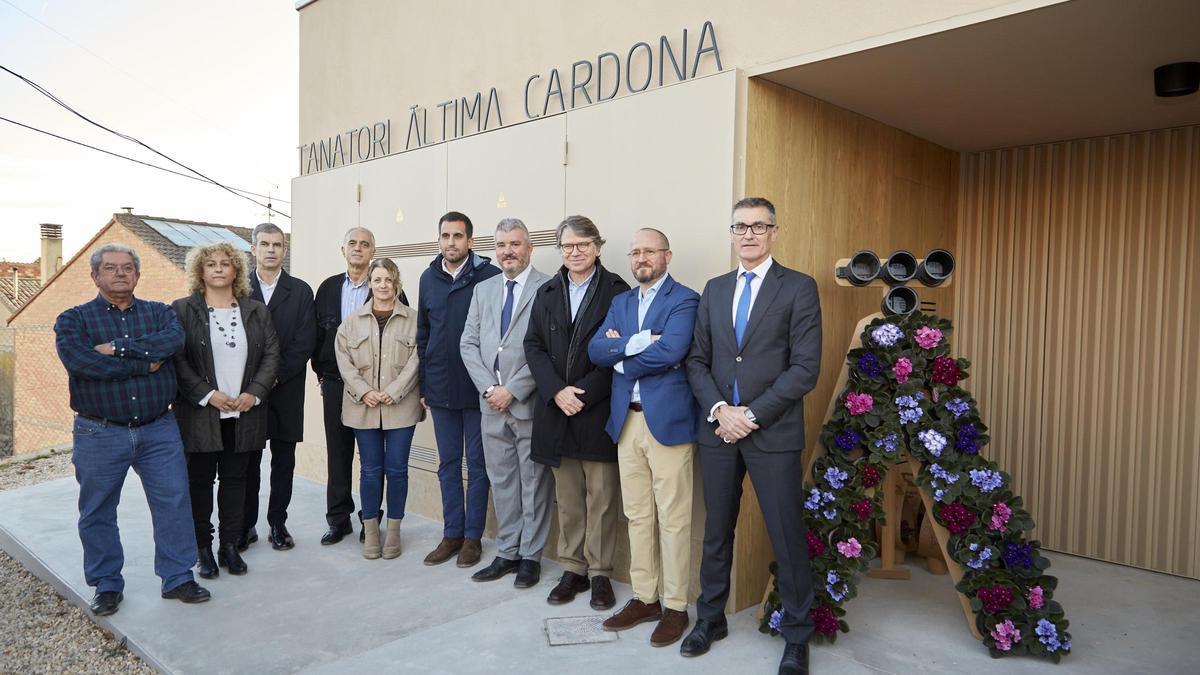 Personal d'Àltima i de l'Ajuntament, a la inauguració de les reformes