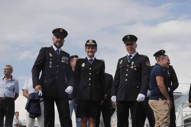 Celebración del día de la Policía Nacional en València