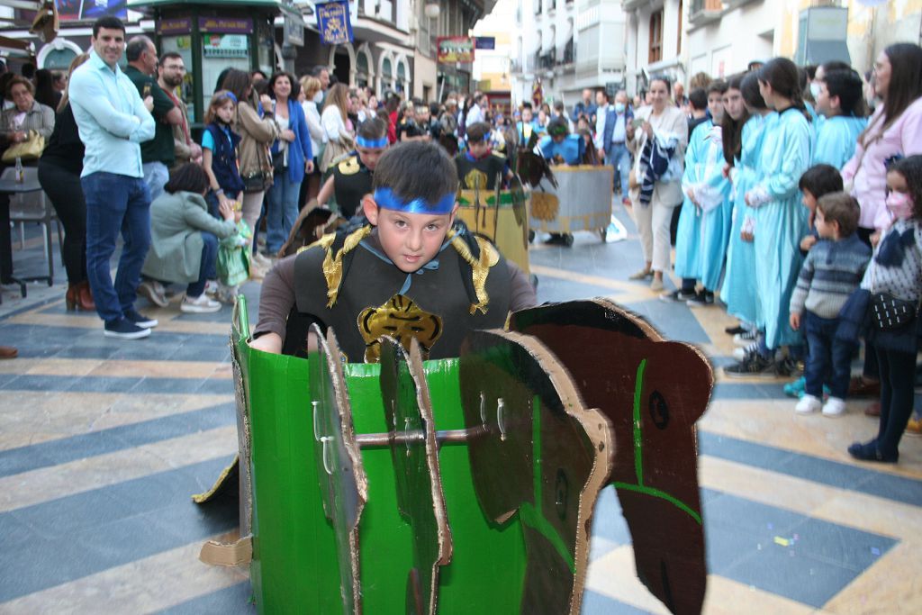 Procesión de papel en Lorca