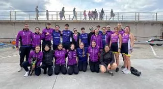 El Club Rem Grau Gandia sube al podio en la IV Regata de la Liga SUMA en Benidorm