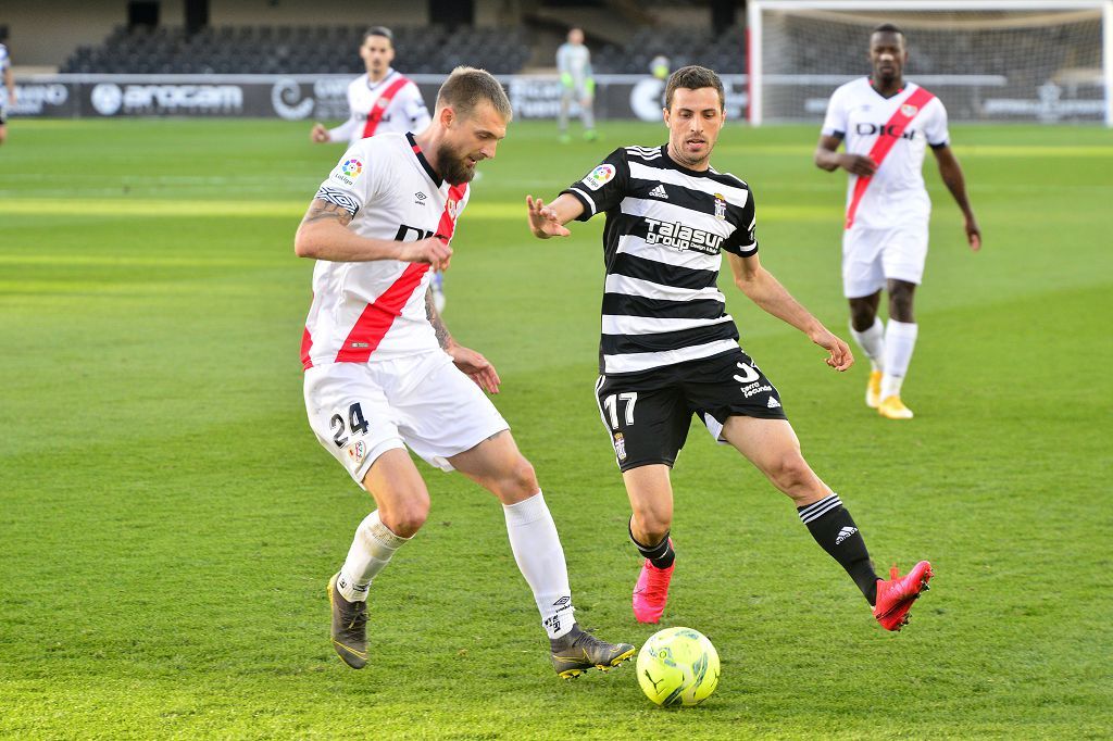 El Cartagena planta cara al Rayo Vallecano