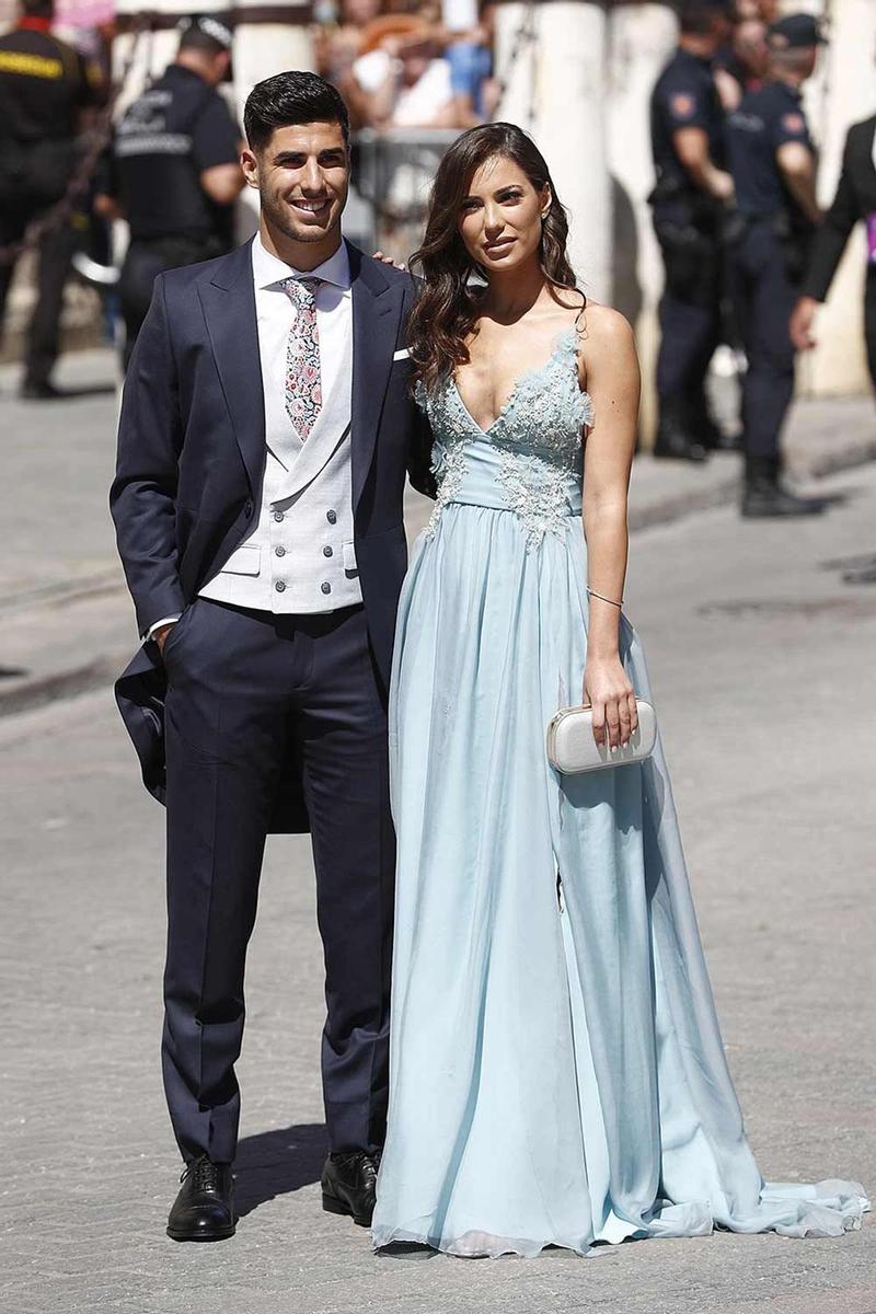 Marco Asensio y Sandra Garal