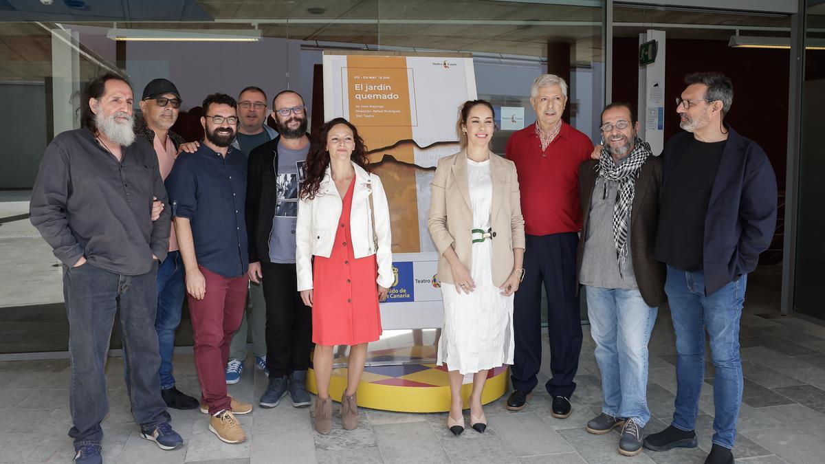 Presentación de &#039;El jardín quemado&#039;, de Juan Mayorga.