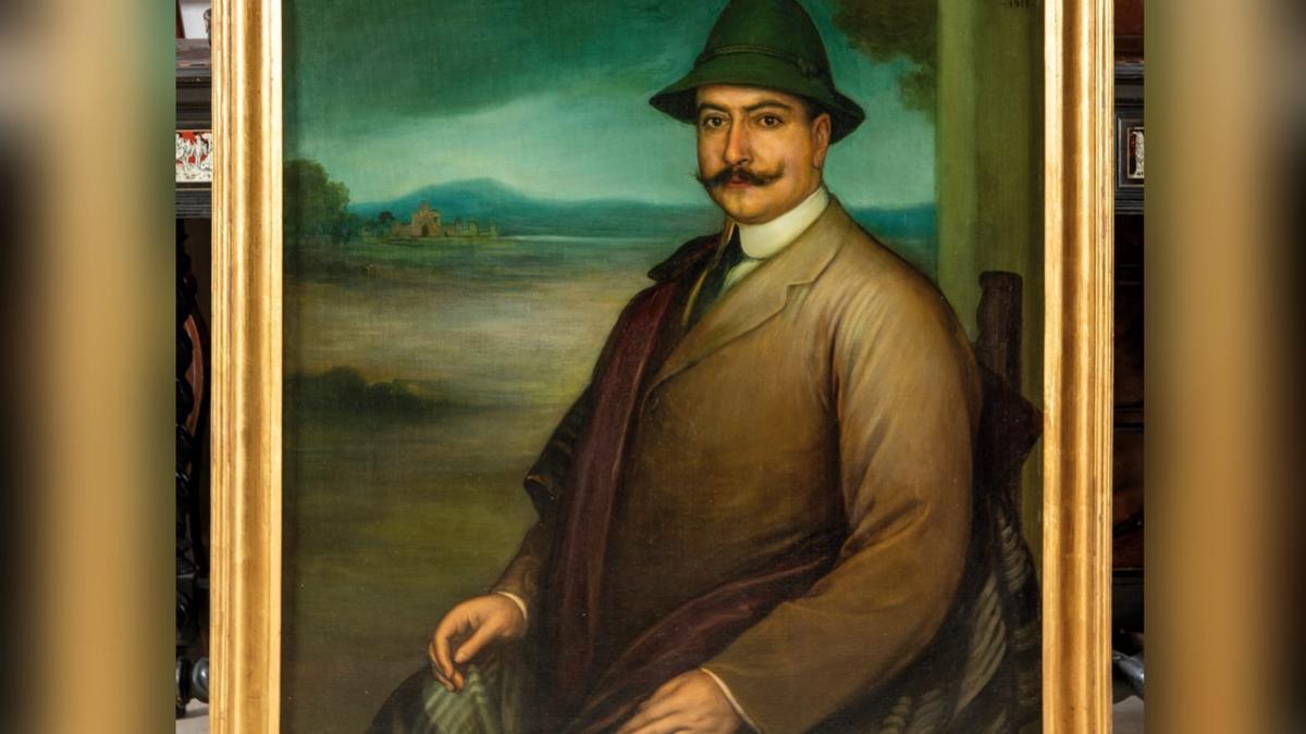 Cuadro de Romero de Torres que ha sido subastado.