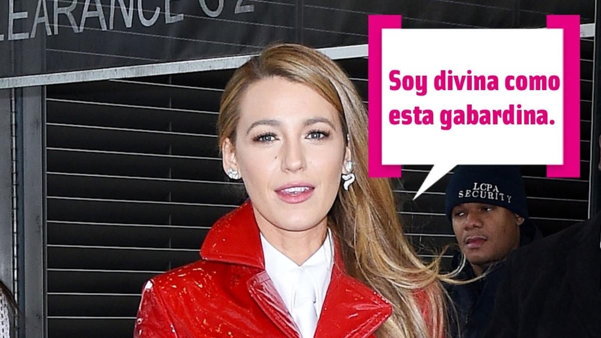 Blake Lively se hace un DIY con sus 'Manolos' y un bote de pintauñas