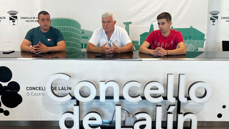 Marcos Mariño, Jesús Manteiga y Avelino Souto presentaron ayer Feiradeza.