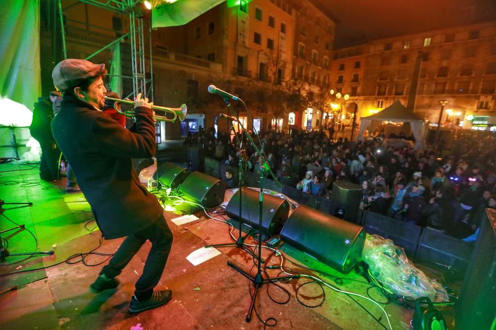 Palma feiert Sant Sebastià trotz Regen, Wind und Kälte