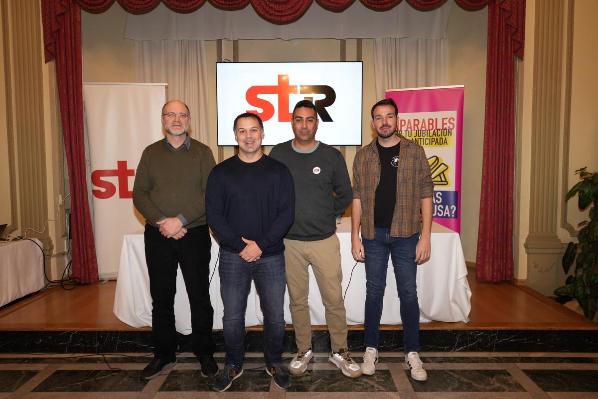 El Sindicato de Trabajadores presenta en Castellón una campaña para avanzar la edad de jubilación en el sector petroquímico