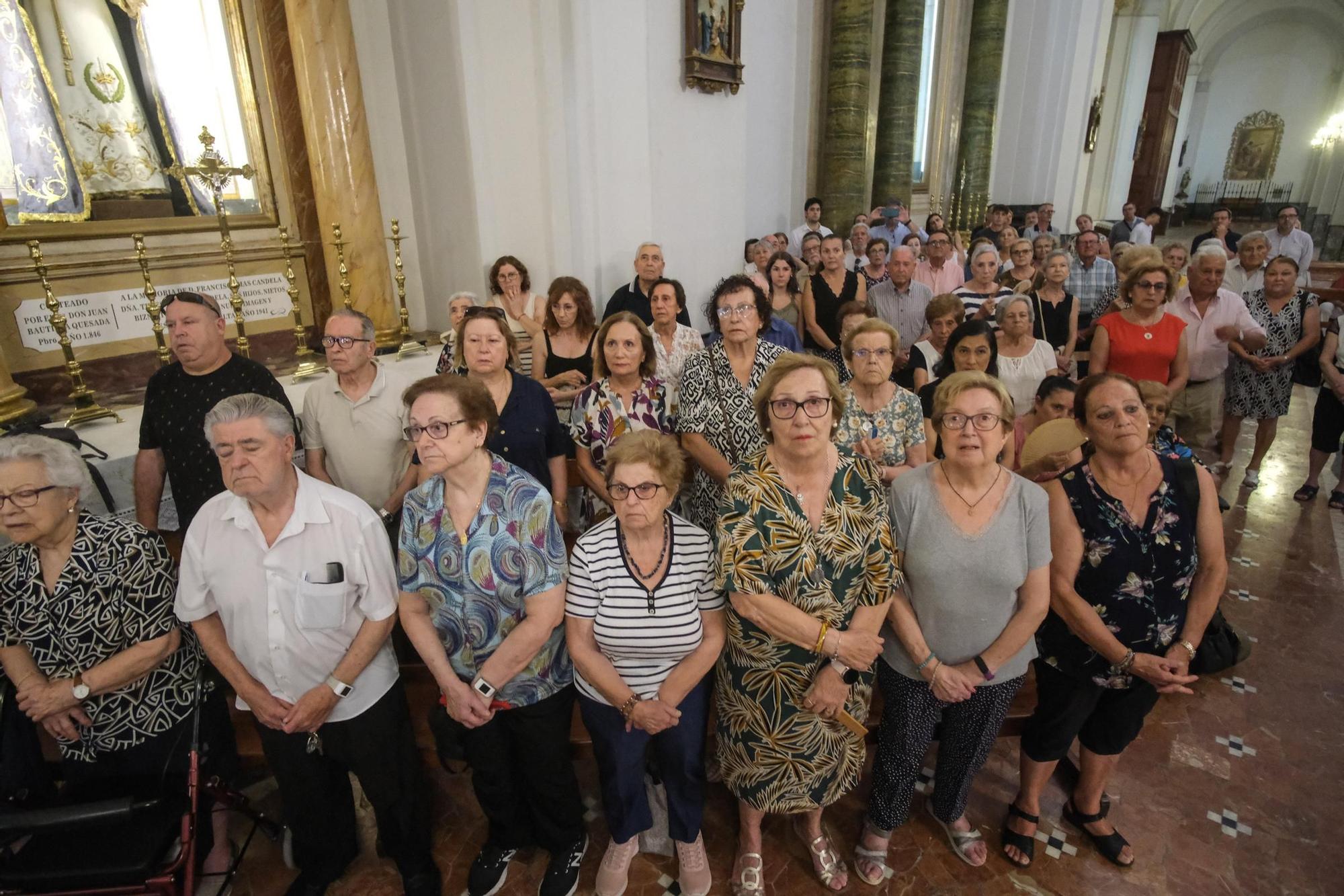 Así ha sido la presentación y bendición del restaurado Cristo de la Vida de Crevillent