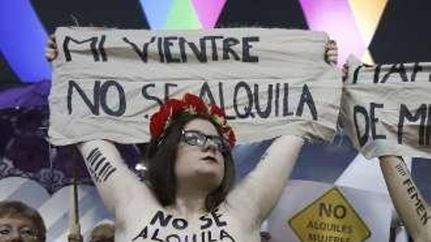 Protesta de Femen. // Efe