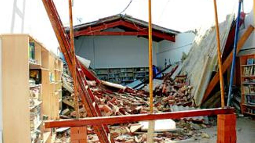 Las estructuras de la biblioteca de Almendralejo serán revisadas otra vez