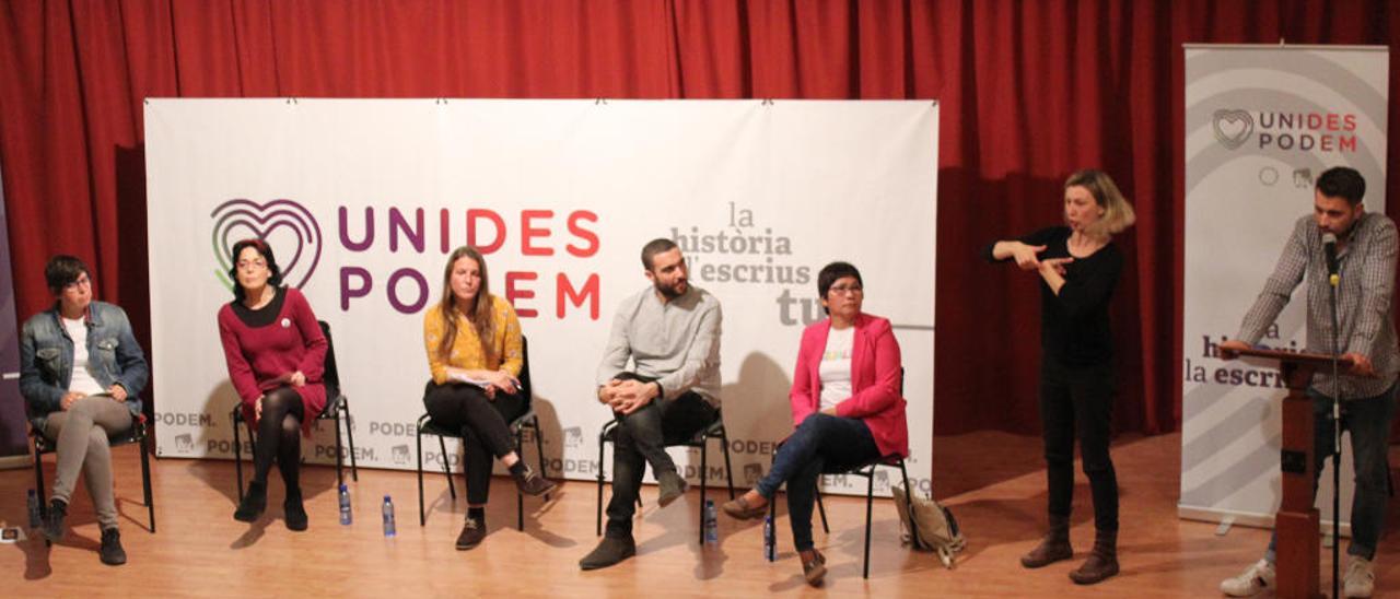 Podem aboga por impulsar el  protagonismo de los jóvenes en las instituciones