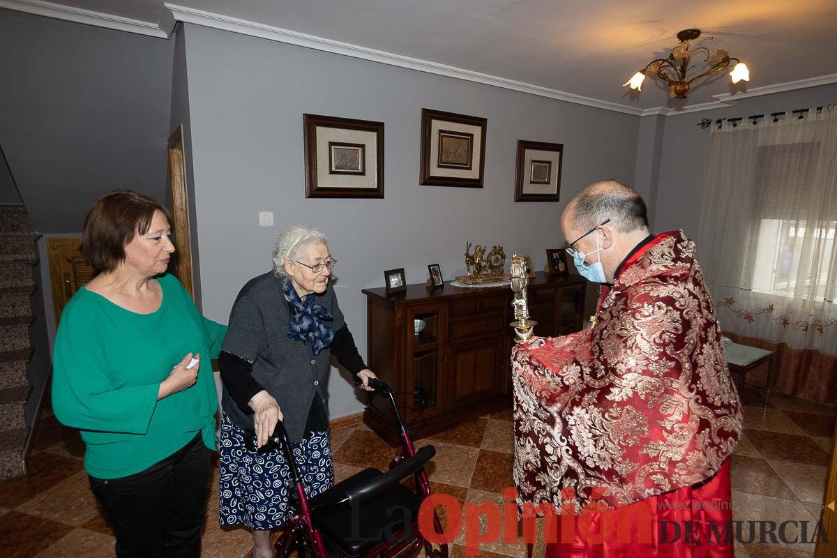 Cruz de impedidos en las Fiestas de Caravaca