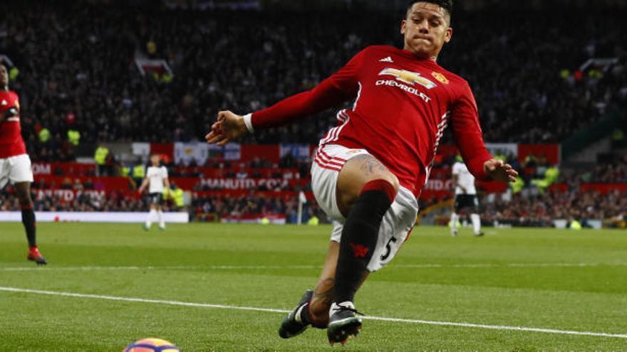 Marcos Rojo ha vuelto a jugar en el Manchester United.