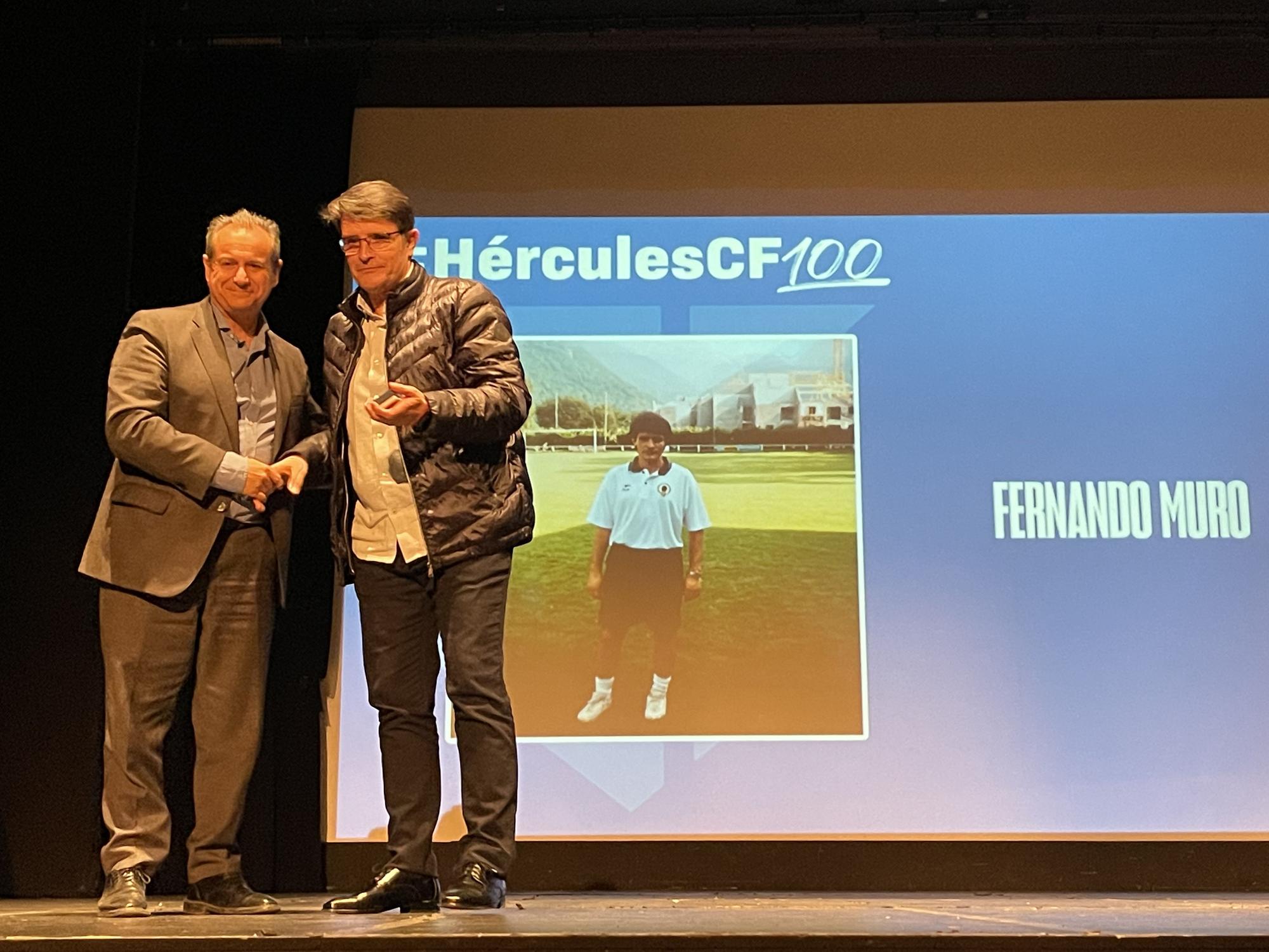 Homenaje centenario a herculanos ilustres en la CAM