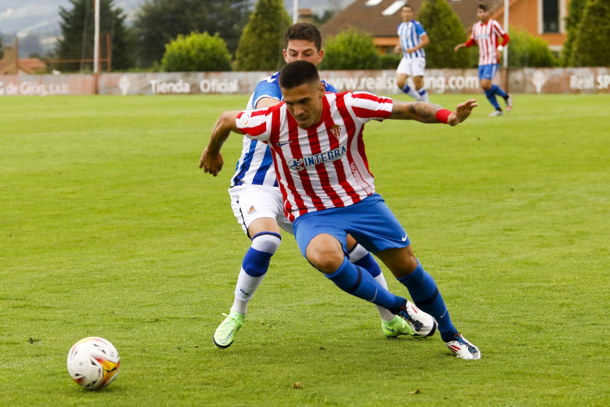 Sporting - Real Sociedad B, en imágenes