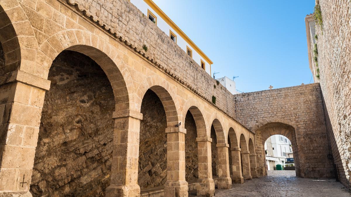 Las murallas renacentistas de Eivissa son las mejor conservadas de Europa.