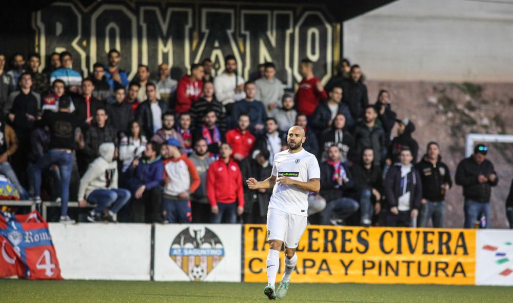 El Hércules se atasca y no pasa del empate ante el Saguntino