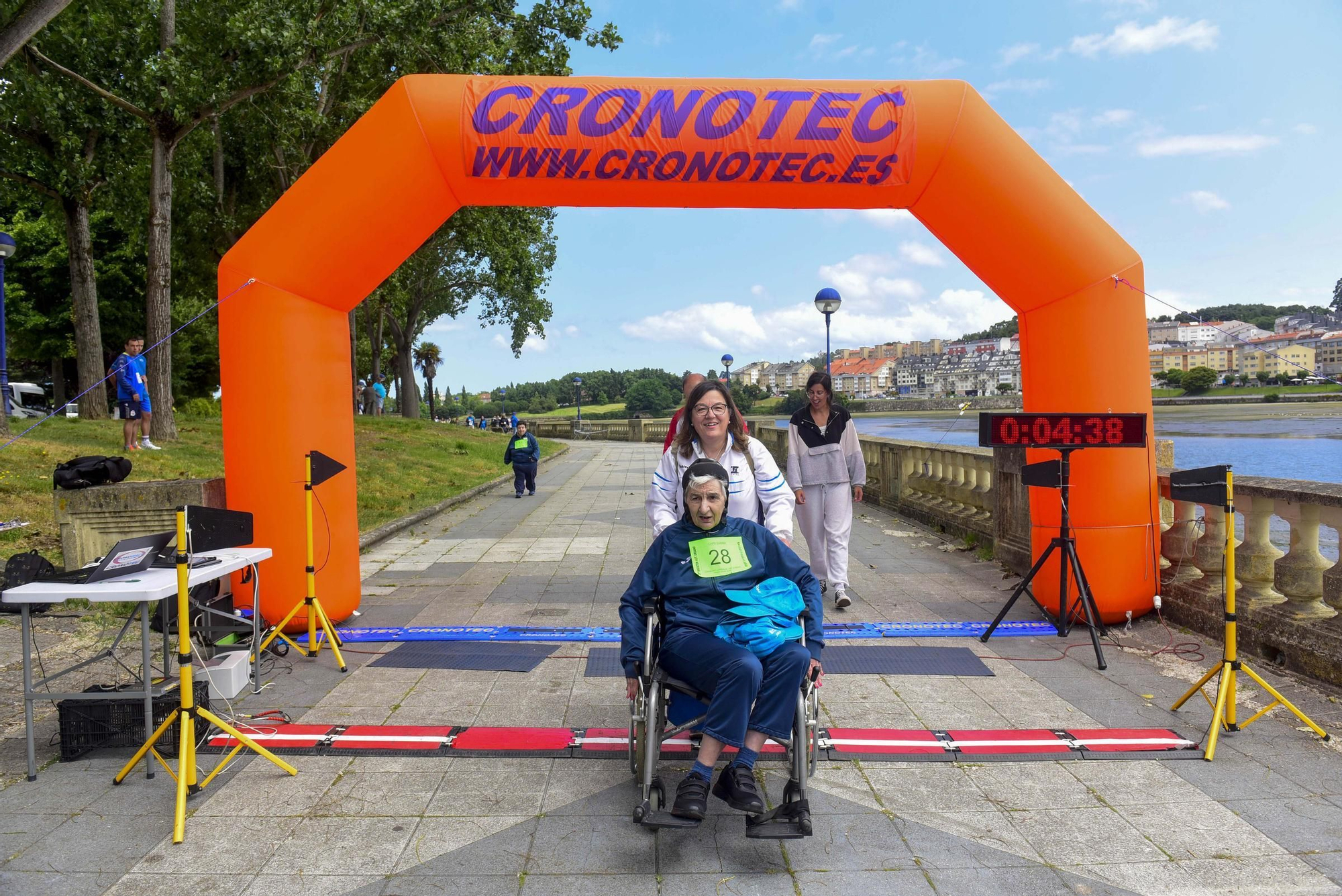 Más de 100 deportistas participan en el maratón urbano Special Olympics en O Burgo
