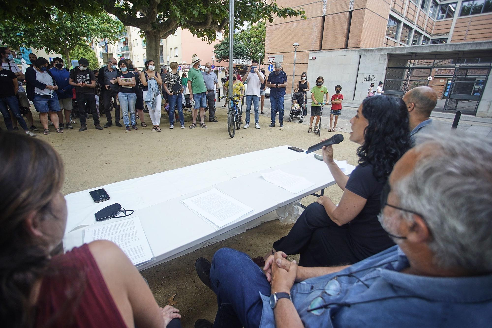 Nova protesta a Salt contra la segregació escolar al municipi