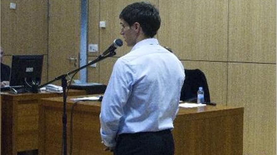 El acusado de abusar sexualmente de una joven patinadora en un hotel de Valencia.