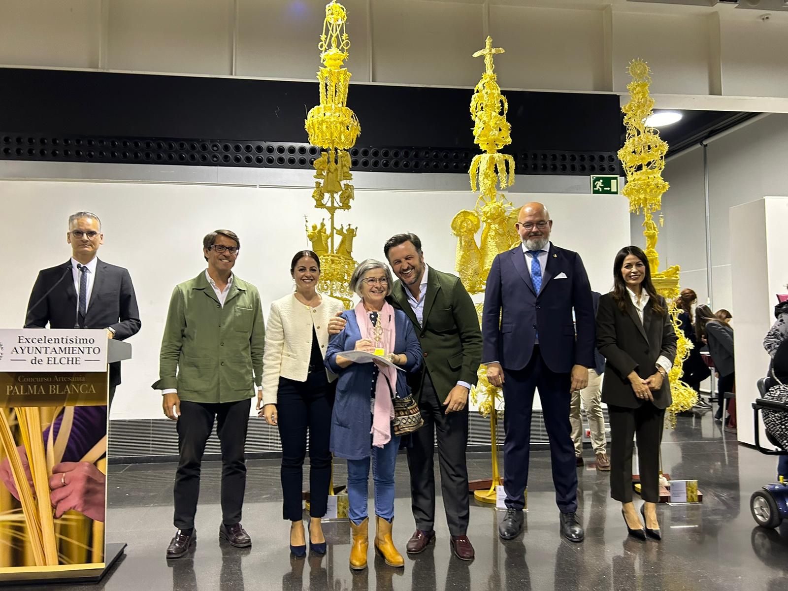 Así son las palmas blancas que se llevan el premio de artesanía en Elche