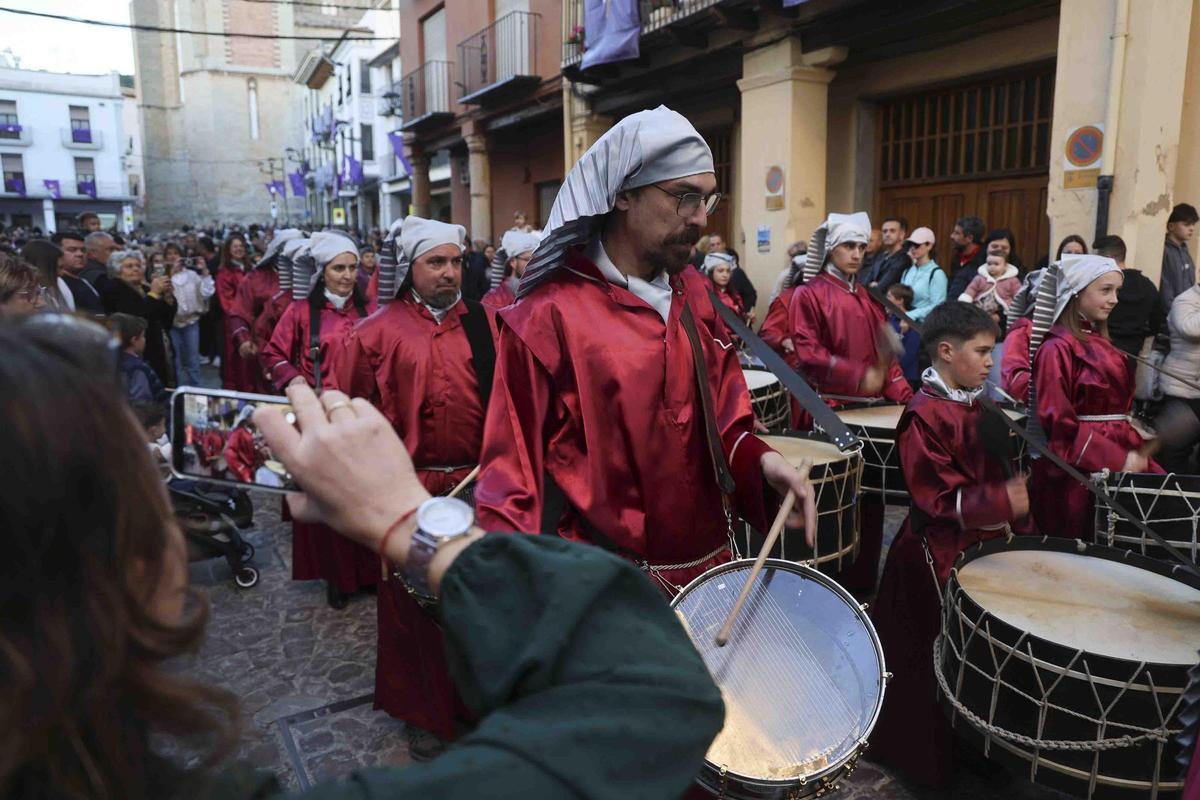 Los mejores momentos de la Tamborrada en la Semana Santa de Sagunt