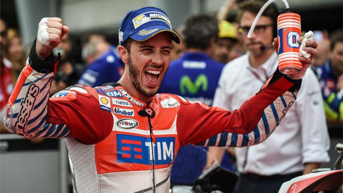 Dovizioso le dio un triunfo a Ducati en Sepang