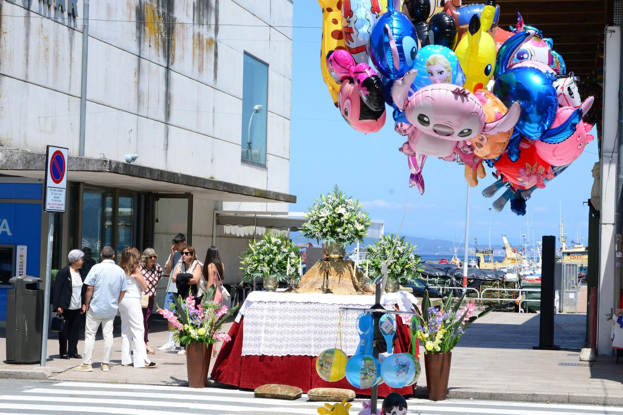 La fiesta de las alfombras florales del Corpus en Bueu (III)