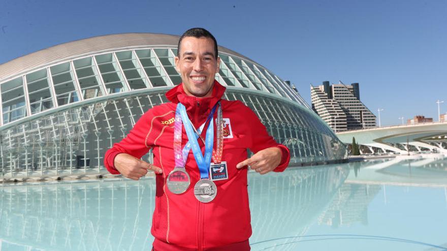 José Alberto Muñoz en la Ciudad de las Artes.