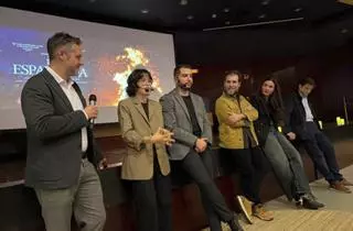 Proyección del corto 'La Espantada' en la UCO