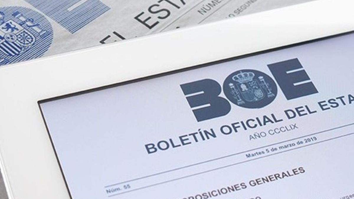 Cambio de hora BOE
