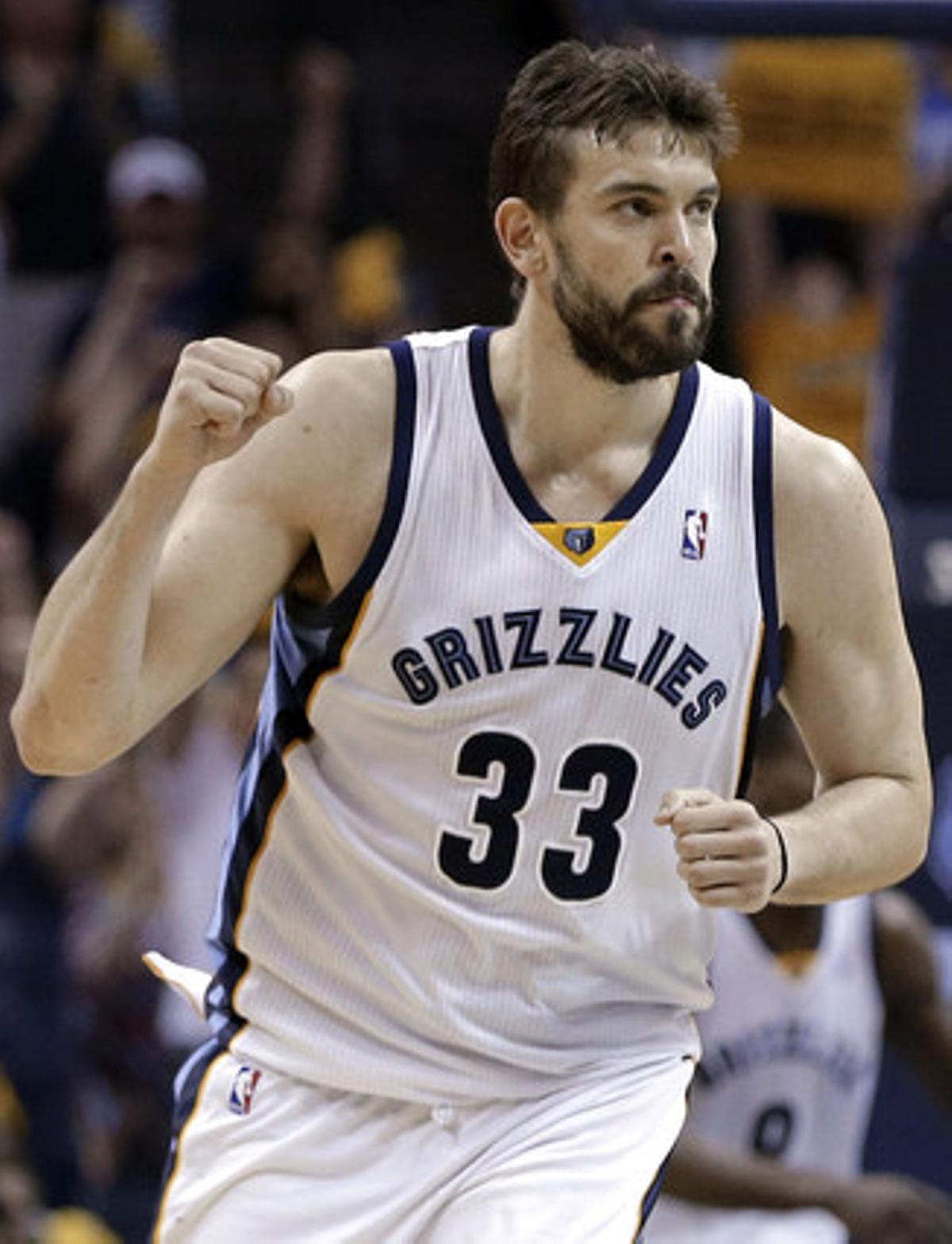 El pivot dels Grizzlies Marc Gasol. El pivot dels Grizzlies Marc Gasol.