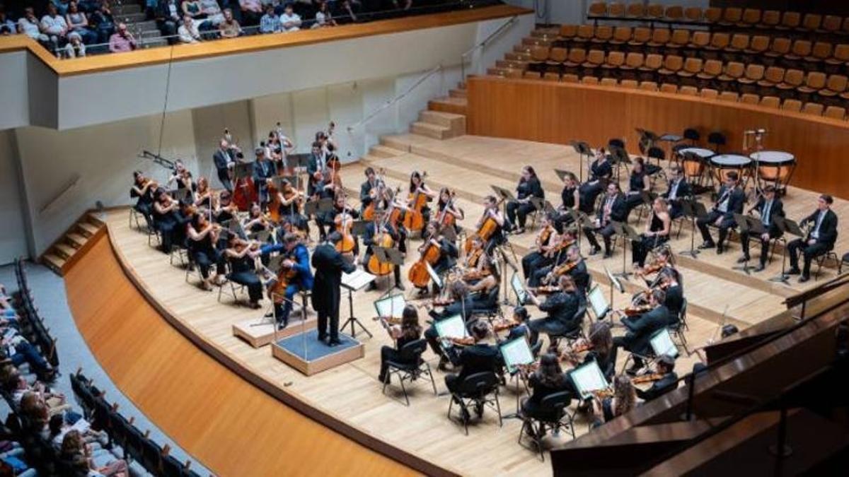 L'Orquestra Filharmònica de la Universitat de València, en una imatge d'arxiu, serà l'encarregada d'inaugurar el festival.