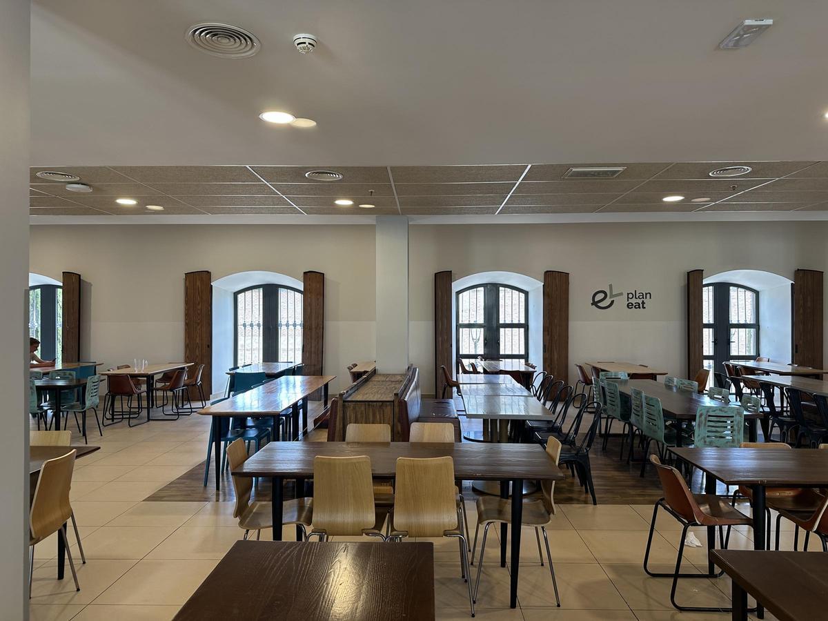 El comedor de la Residencia Universitaria Lope de Vega