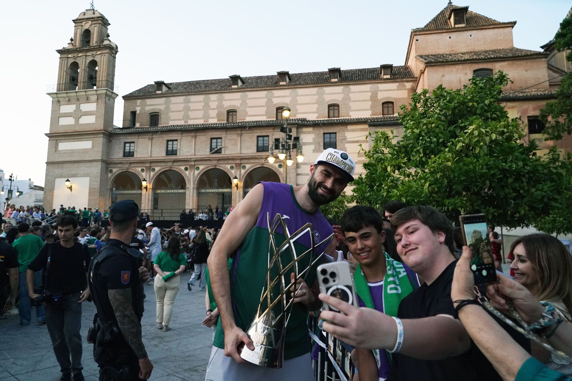 Celebración del título, en imágenes