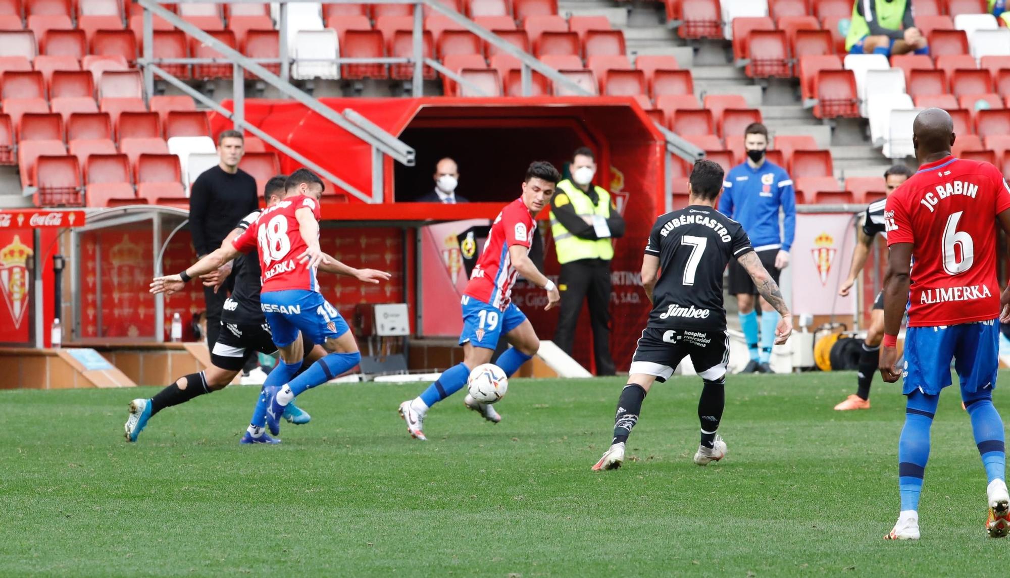 Sporting - Cartagena, en imágenes