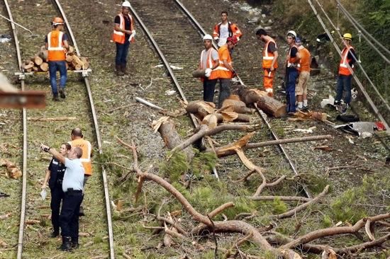 Accident de tren a França