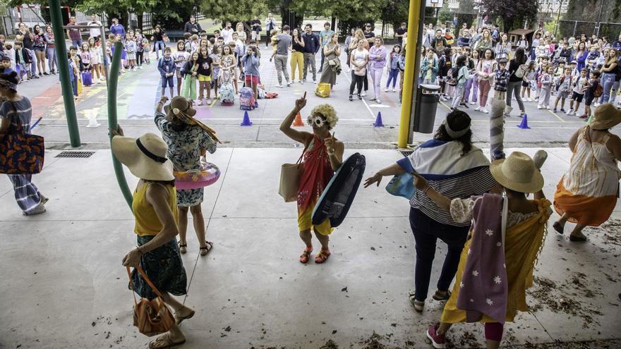 Así fue la vuelta al cole en O Salnés