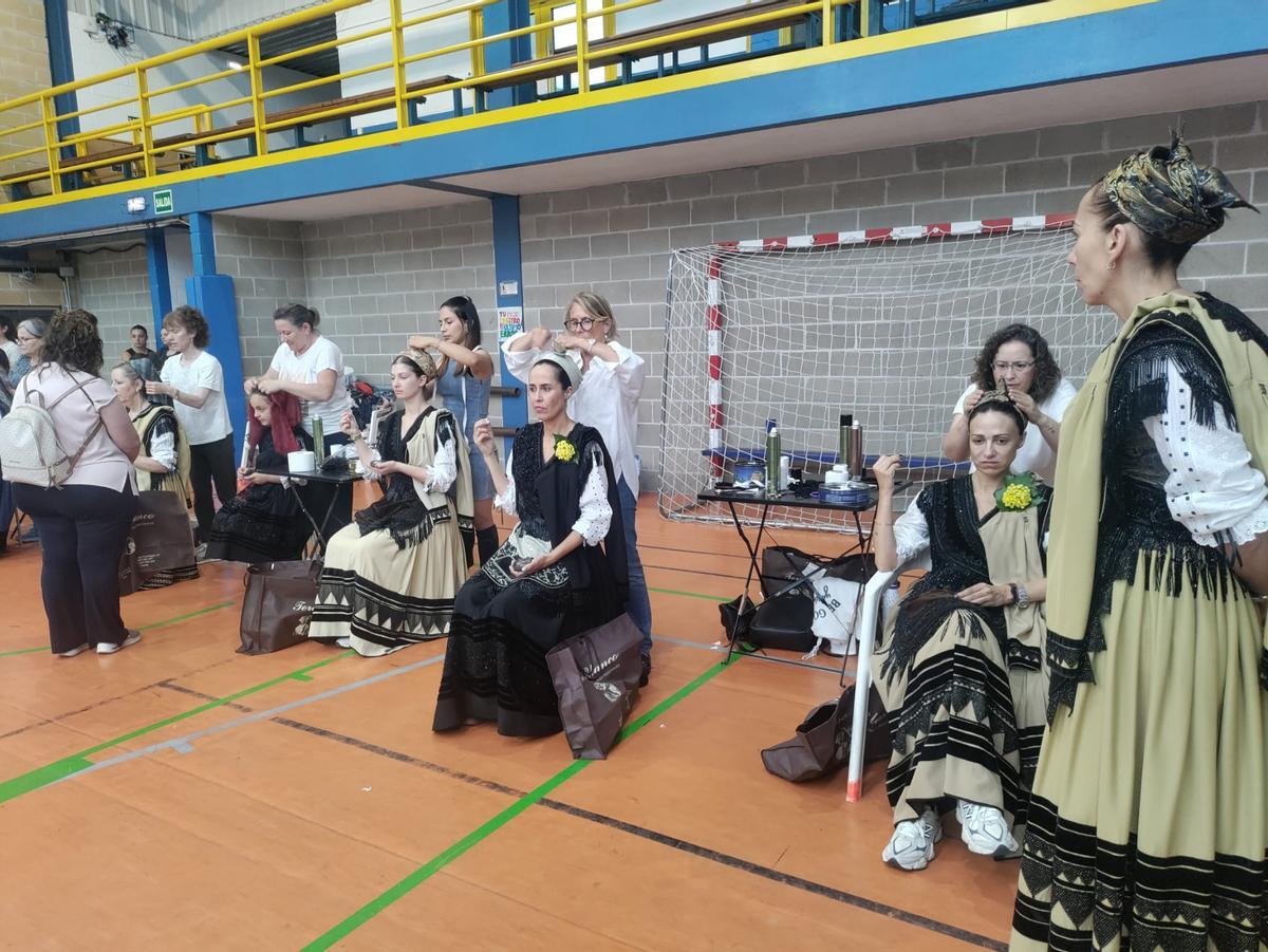 El ritual del traje de aldeana